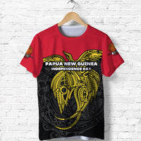 Papua New Guinea T Shirt Independence Day Simple Style LT16 Unisex Yellow - Polynesian Pride