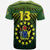 Custom The Kukis T Shirt Cook Islands Rugby Custom Text and Number LT13 - Polynesian Pride