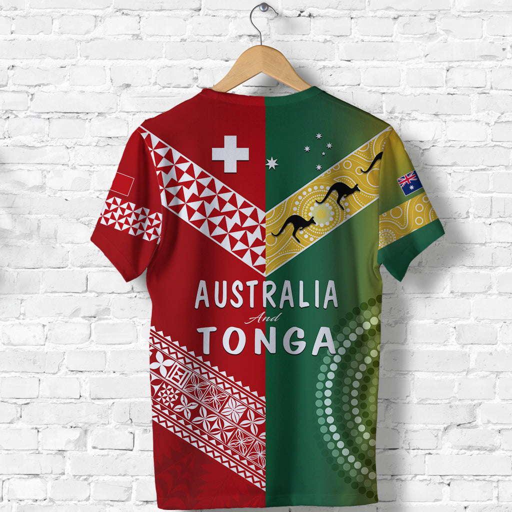 Australia and Tonga T Shirt Version Special LT13 - Polynesian Pride