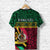 Custom Vanuatu Dreamy T Shirt Flag and Pattern LT13 - Polynesian Pride