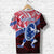 Manu Samoa Rugby T Shirt Dab Trend Creative Red - Polynesian Pride