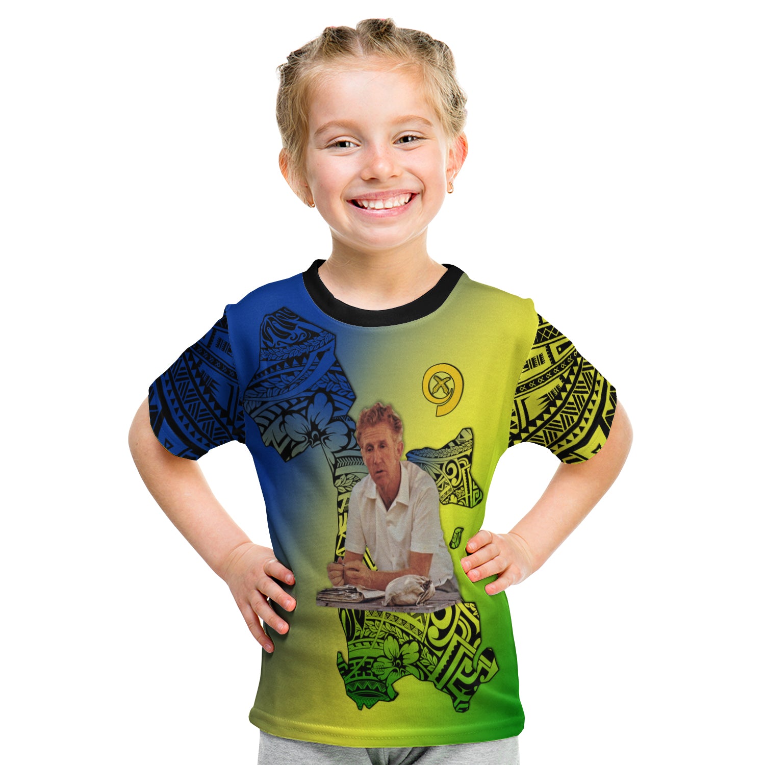 Vanuatu Darvall Wilkins T Shirt Kid Proud Of Malampa LT13 Youth XL Size14 - Polynesian Pride