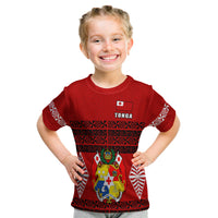 Tonga T Shirt Kid - Tongan Pattern LT13 Youth XL Size14 - Polynesian Pride