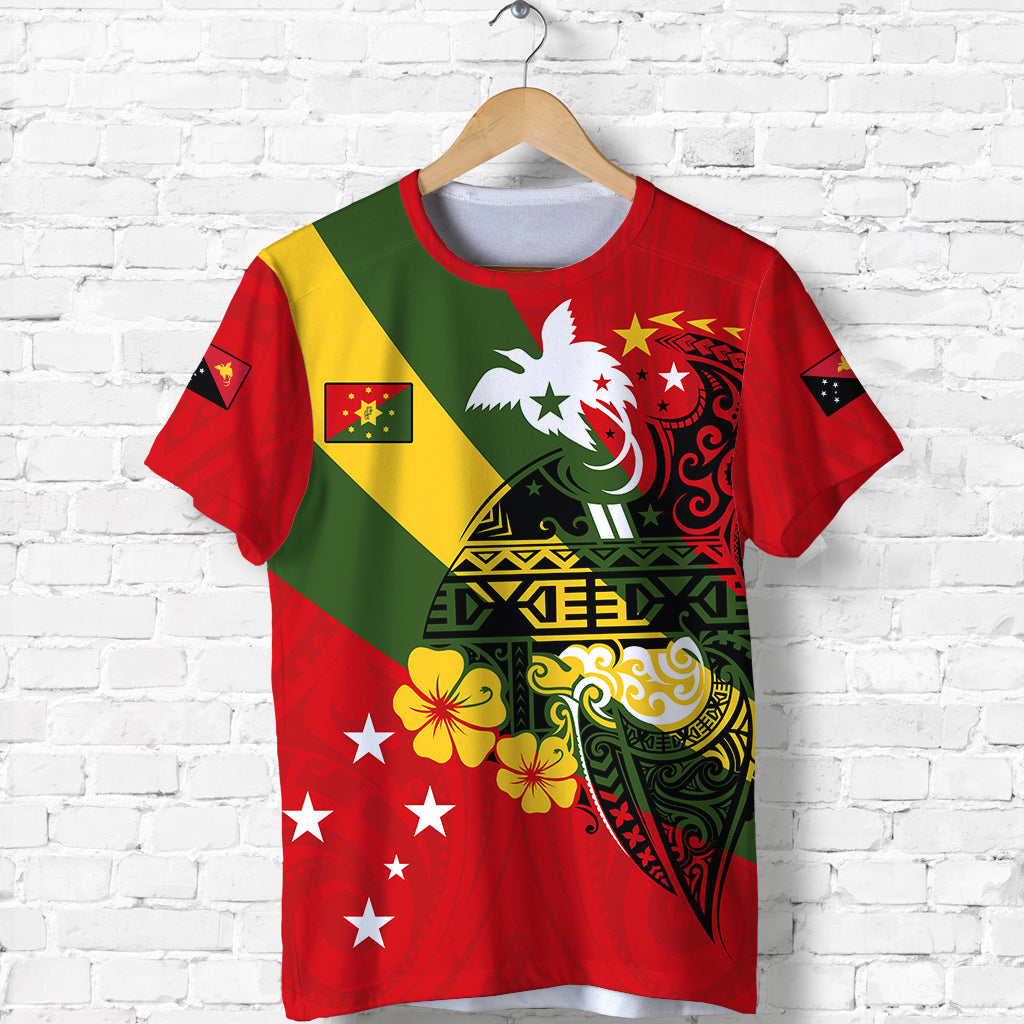 Eastern Highlands Province T Shirt Peaceful PNG LT13 Unisex Red - Polynesian Pride