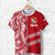 Custom Tonga Rugby T Shirt Rustic - Polynesian Pride