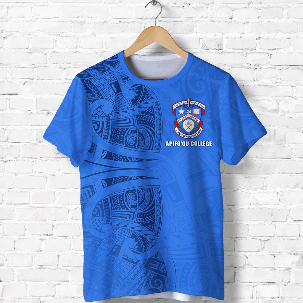 APIFOOU COLLEGE T Shirt Blue Sky Unisex Blue - Polynesian Pride