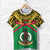 Custom Vanuatu T Shirt Simple Coat of Arms Rugby Unisex Green - Polynesian Pride