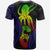 Polynesian T Shirt Polynesian Octopus Number Style Six - Polynesian Pride