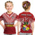 (Custom Text and Number) Tonga Rugby MMT T Shirt KID Ngatu Mate Maa Tonga Special LT13 - Polynesian Pride