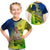 (Custom Personalised) Vanuatu Darvall Wilkins T Shirt Kid Proud Of Malampa LT13 - Polynesian Pride