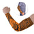 Vanuatu Custom Personalised Arm Sleeve - Polynesian Style (Set of Two) Set of 2 Orange - Polynesian Pride