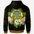 Tuvalu Zip Hoodie Polynesian Gold Patterns Collection - Polynesian Pride