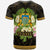 Tuvalu T Shirt Polynesian Gold Patterns Collection - Polynesian Pride