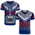 (Custom Text and Number) Samoa 685 T Shirt Uso Aso Uma Toa Samoa Rugby History Made LT13 Blue - Polynesian Pride