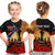 (Custom Personalised) New Zealand Anzac T Shirt KID Maori Camouflage Mix Poppies We Will Remember Them LT14 - Polynesian Pride