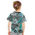 (Custom Personalised) Hawaii T Shirt KID Tribal Plumeria With Polynesian Turtle Ver.04 LT14 - Polynesian Pride