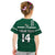 (Custom Text And Number) Hawaii Football T Shirt KID Kakau Rainbow Warriors Helmet Go Bows LT14 - Polynesian Pride