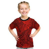 (Custom Personalised) Hawaii T Shirt KID Polynesian Tribal Art Ver.02 LT14 Youth XL Size14 - Polynesian Pride