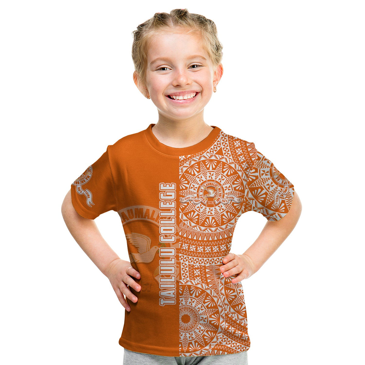 Custom Tailulu Tonga College T Shirt Tongan Ngatu Pattern LT14 - Polynesian Pride