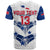 (Custom Text and Number) Toa Samoa Rugby T Shirt Siamupini Proud White LT13 - Polynesian Pride