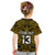 (Custom Text and Number) New Zealand Silver Fern Rugby T Shirt All Black Gold NZ Maori Pattern LT13 - Polynesian Pride