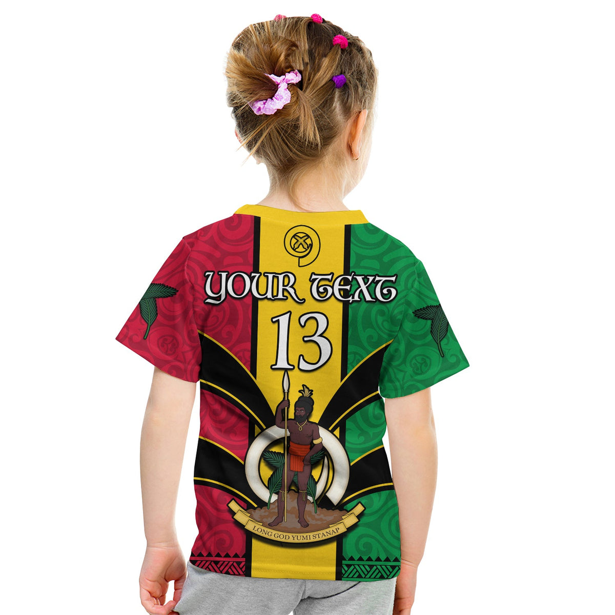 (Custom Text and Number) Vanuatu 1980 T Shirt Vanuatuan Independence Day LT13 - Polynesian Pride