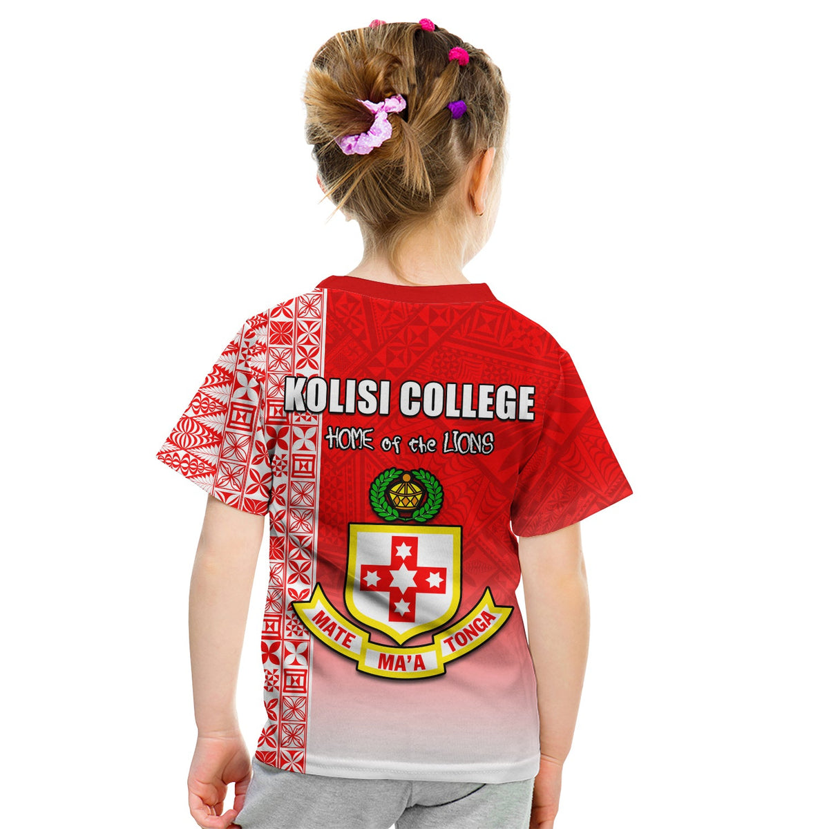 Kolisi Tonga College Atele T Shirt Home of the Lions LT13 - Polynesian Pride