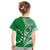 Cook Islands Tatau T Shirt Symbolize Passion Stars Version Green LT13 - Polynesian Pride