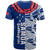 Toa Samoa Rugby T Shirt Siamupini Ula Fala Blue LT13 - Polynesian Pride