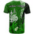 Custom New Caledonia T Shirt Nautilus Green Polynesian Hibiscus LT13 - Polynesian Pride