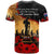 New Zealand Anzac T Shirt Maori Camouflage Mix Poppies We Will Remember Them LT14 - Polynesian Pride