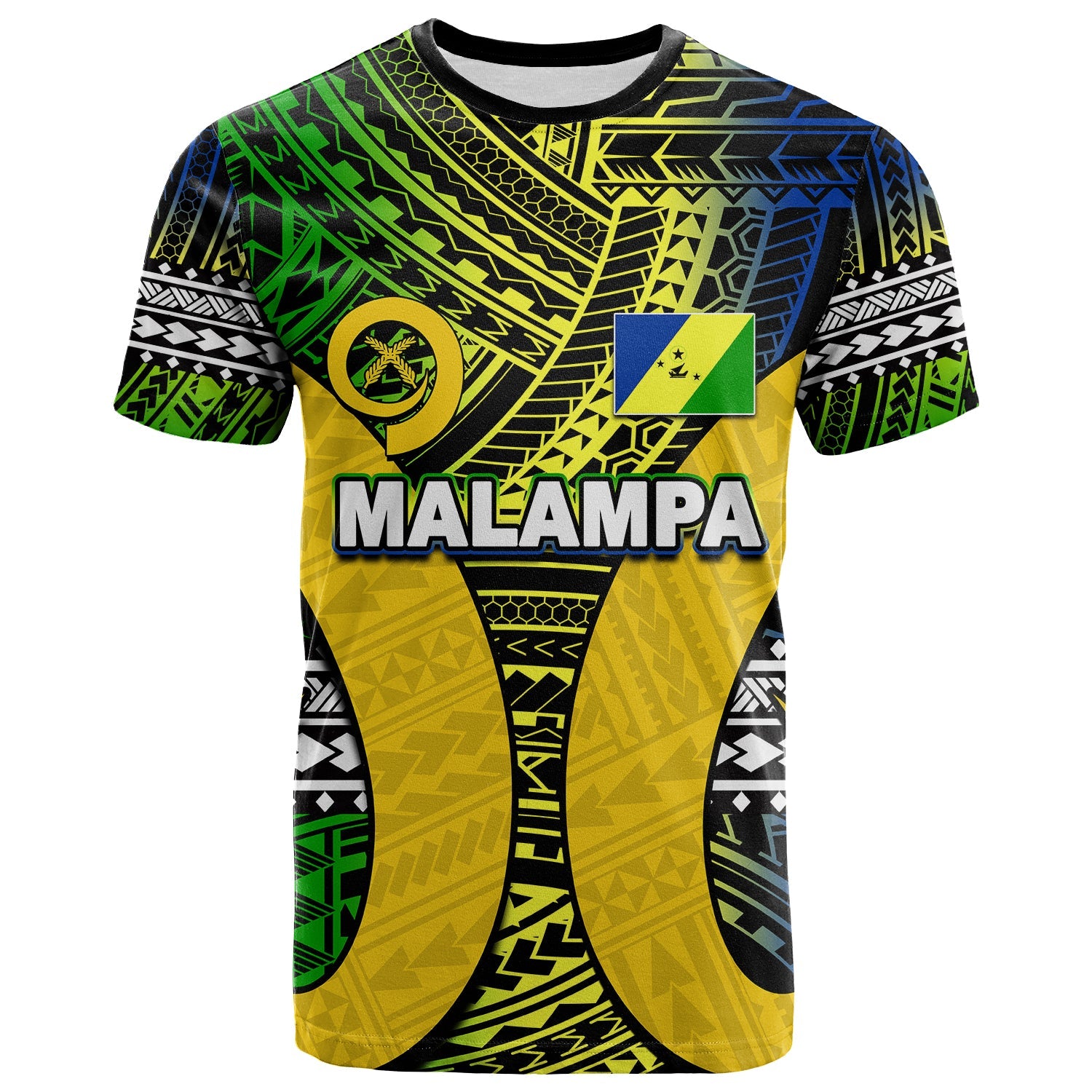 Custom Polynesian Malampa of Vanuatu T Shirt LT6 Art - Polynesian Pride