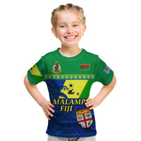 Malampa Fiji Day T Shirt Vanuatu Polynesia mix Flowers LT13 - Polynesian Pride