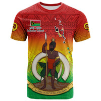 Custom Vanuatu Independence Day T Shirt 42nd Anniversary Yumi Yumi Yumi LT13 - Polynesian Pride