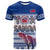 (Custom Text and Number) Toa Samoa Rugby T Shirt Uso Aso Uma Go Champions White LT13 - Polynesian Pride