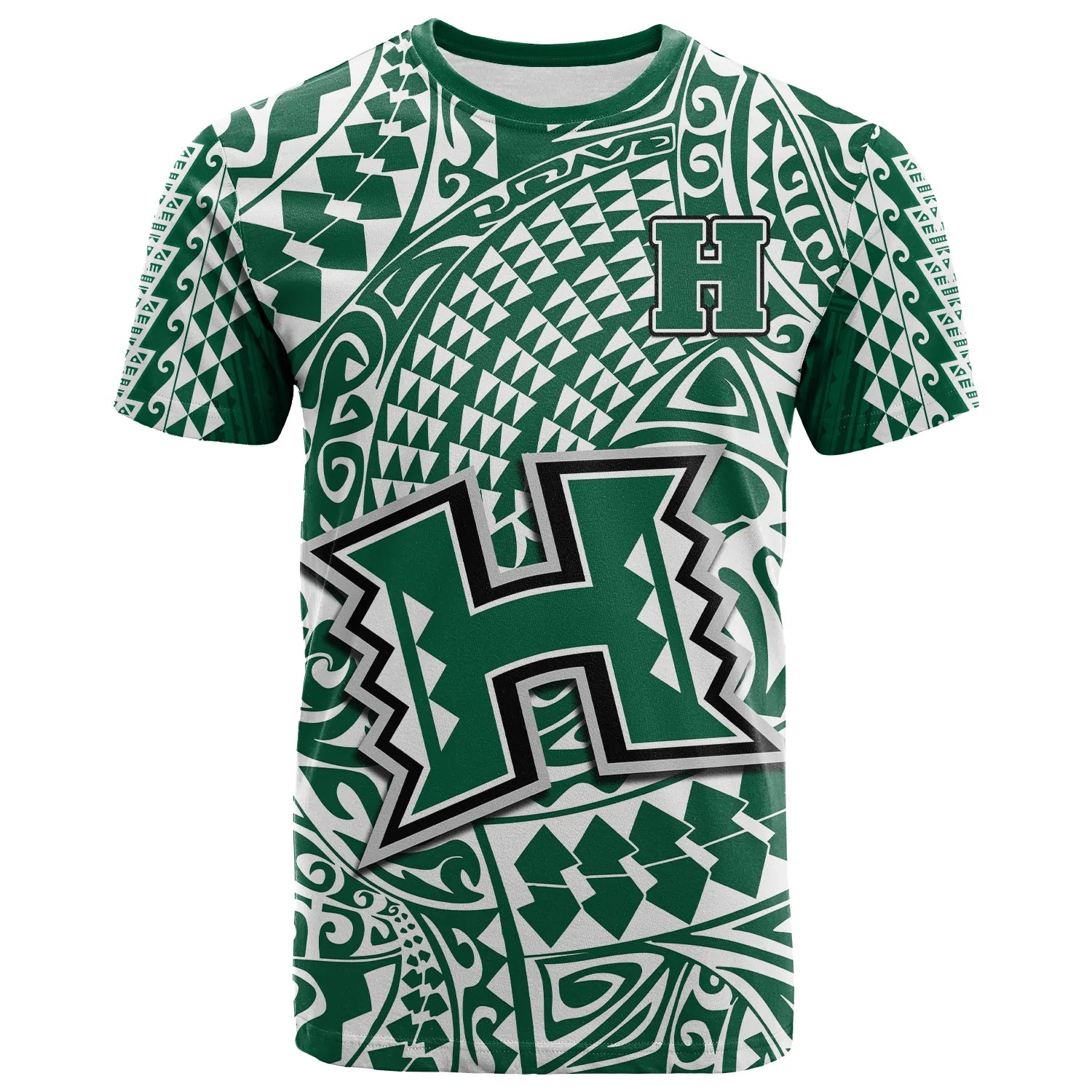 Hawaii Kakau Flag Polynesian T-shirt