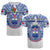 (Custom Text and Number) Samoa Rugby T Shirt Manu Samoa 7s Ginger White Polynesian LT14 White - Polynesian Pride