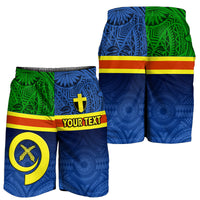 (Custom Personalised) Vanuatu Tafea Province Day Combo Men Tank Top and Men Short Tafea Flag Color Style LT9 - Polynesian Pride