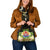 Tahiti Shoulder Handbag - Polynesian Gold Patterns Collection - Polynesian Pride