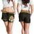 Tahiti Women's Shorts - Polynesian Gold Patterns Collection - Polynesian Pride