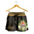 Tahiti Women's Shorts - Polynesian Gold Patterns Collection - Polynesian Pride