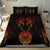 Tahiti Bedding Set - Coat Of Arms With Tribal Pattern - Polynesian Pride