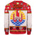 Tahiti Christmas Sweater - Santa Claus Polynesian Tattoo - Polynesian Pride