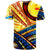 Guam T Shirt The Twilight of Guam Paint Style - Polynesian Pride