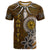 Tahiti T Shirt Polynesian Boar Tusk Unisex Brown - Polynesian Pride