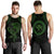 Hawaii Warrior Kanaka Polynesian Men's Tank Top - Rob Style - AH Green - Polynesian Pride