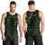 Hawaii Army Niho Mano Tank Top - Camo Map - AH Green - Polynesian Pride