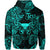 Custom Taurus Zodiac Polynesian Zip Hoodie Unique Style Turquoise LT8 - Polynesian Pride