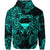 Taurus Zodiac Polynesian Zip Hoodie Unique Style Turquoise LT8 - Polynesian Pride