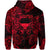 Taurus Zodiac Polynesian Zip Hoodie Unique Style Red LT8 - Polynesian Pride